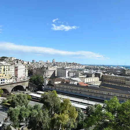 Appartement La Casa Sulla Mattonata Cozy On A Traditional Genoese Path, With A View And Close To Principe Station